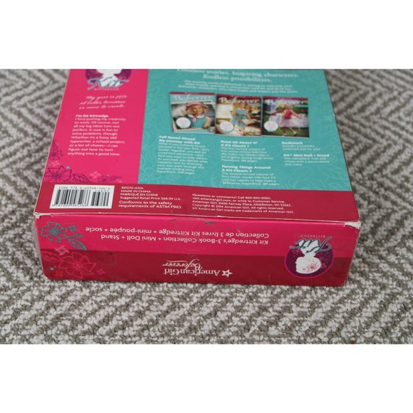American Girl Doll Kit Kittredge's 3-Book Collect + Doll + Stand - In Original B - Picture 6 of 8